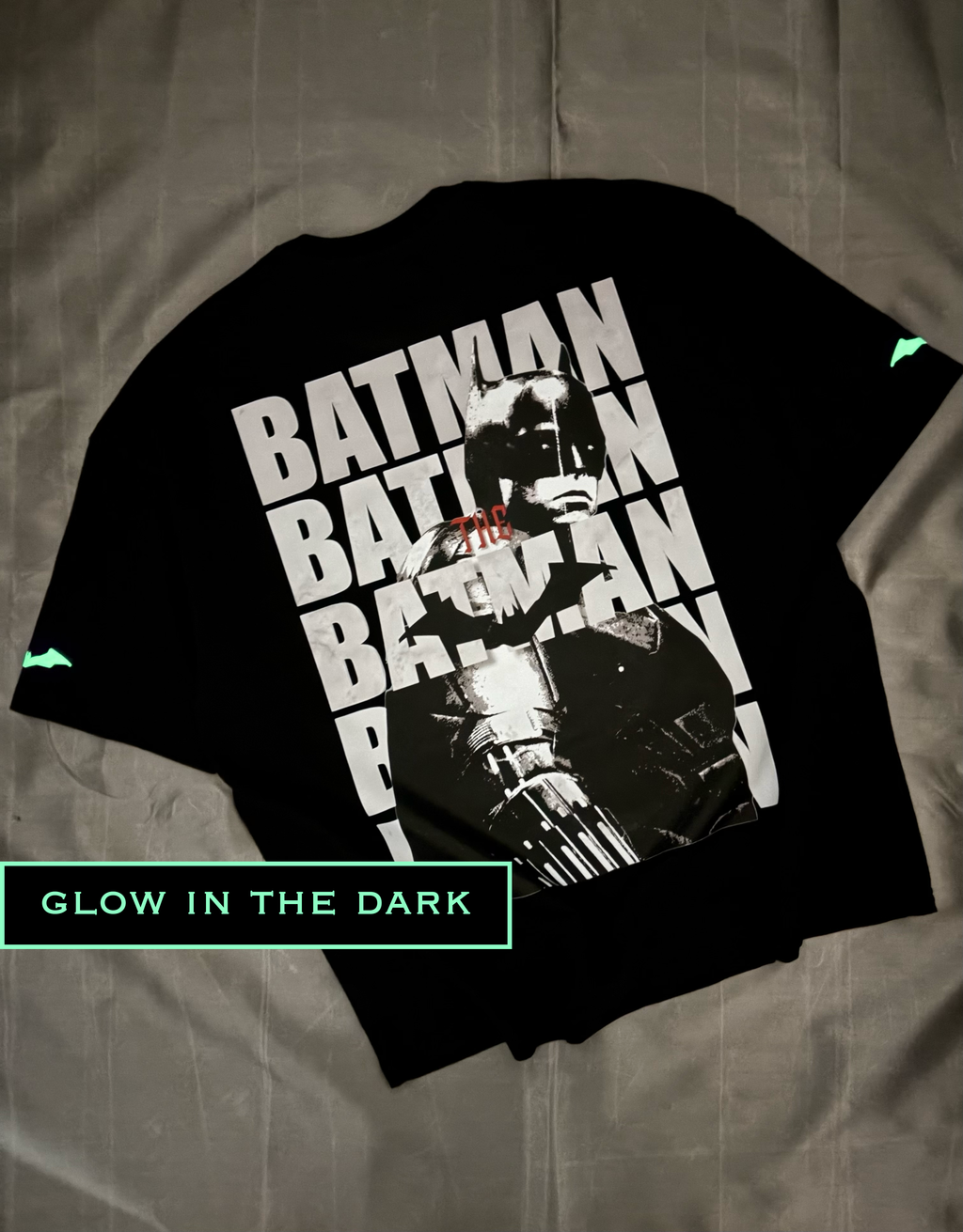 RYNAR Oversized Dark Knight Glow Tee