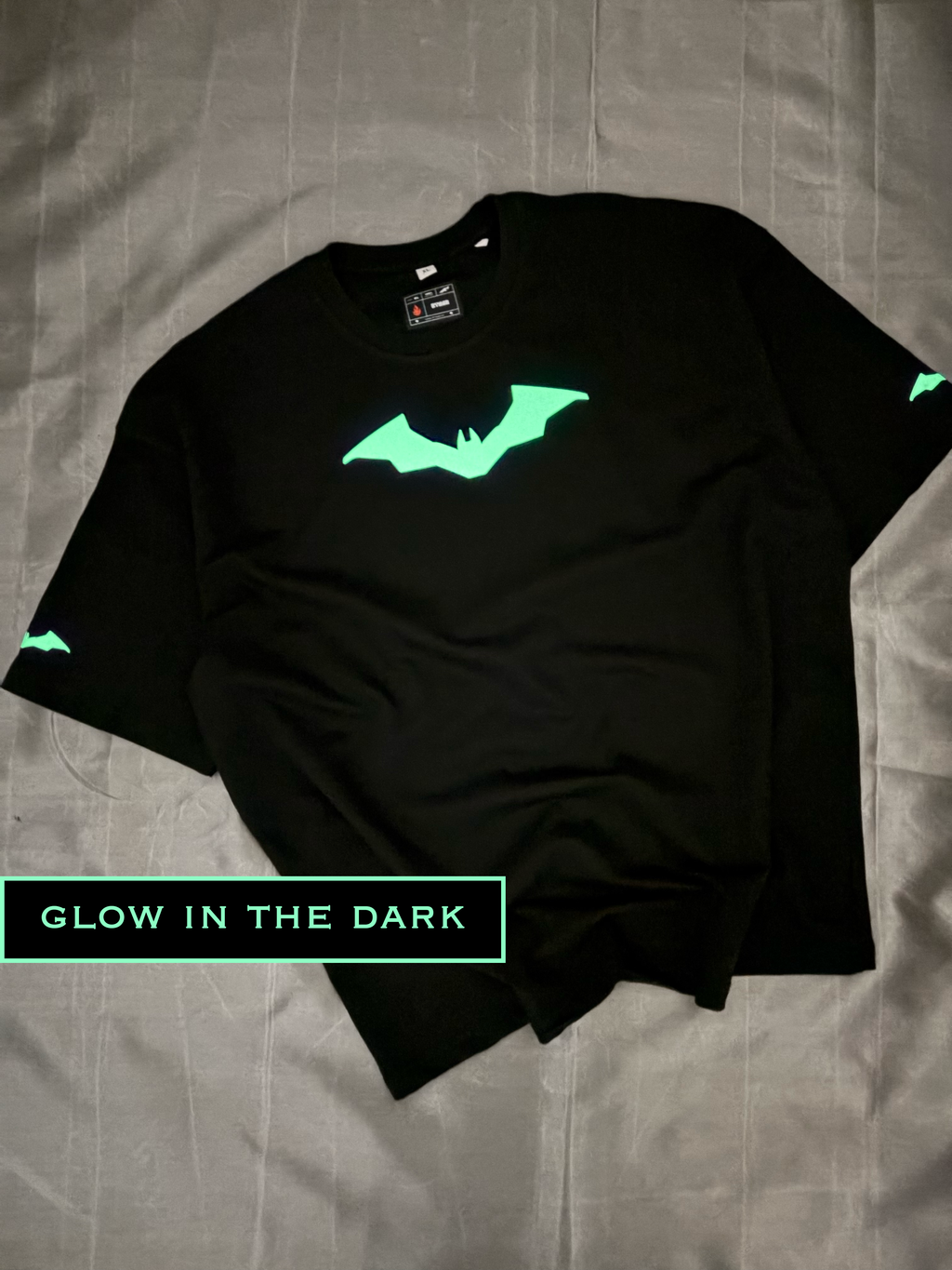 RYNAR Oversized Dark Knight Glow Tee