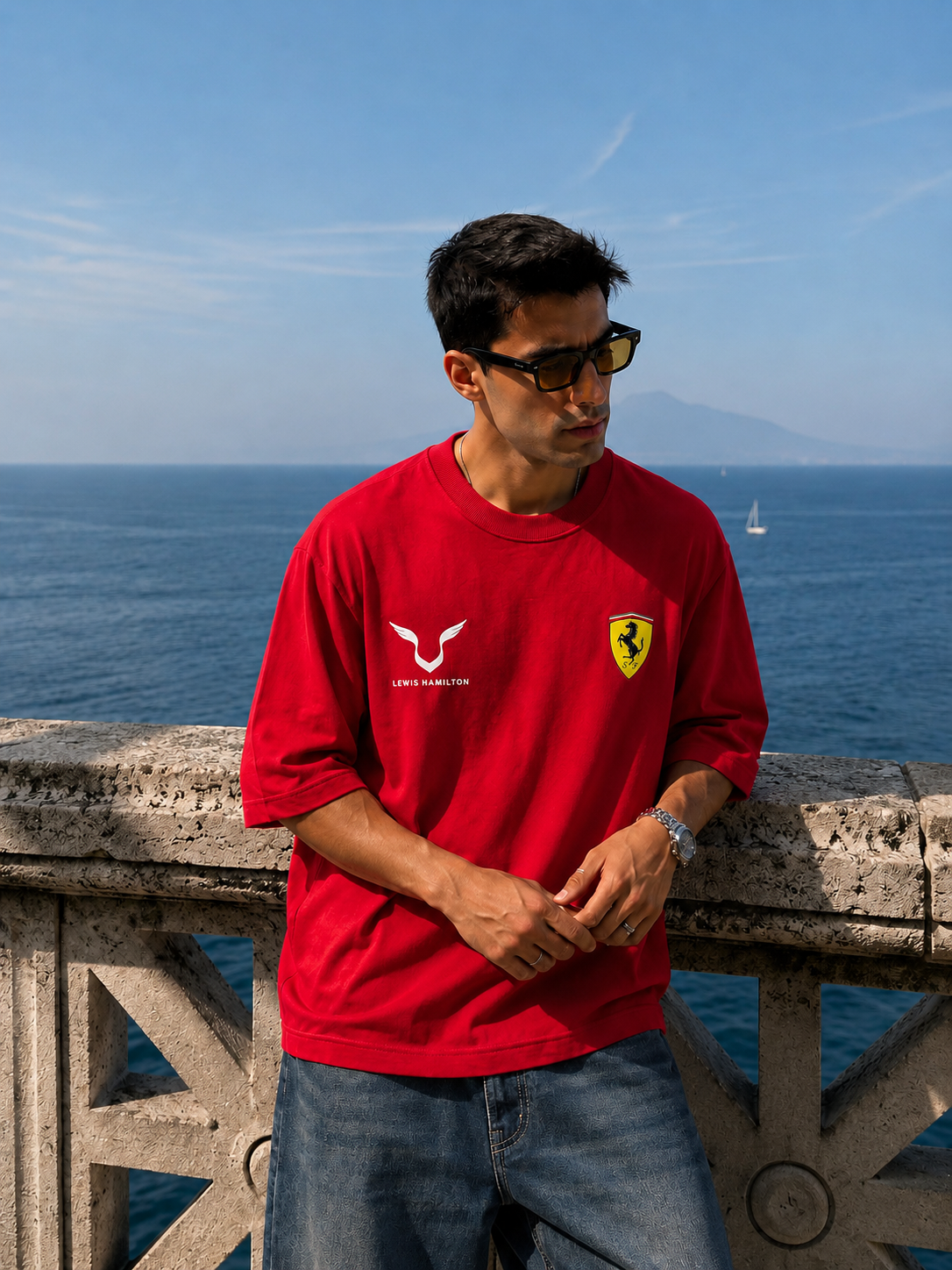 RYNAR Oversized Timless Drive Tee