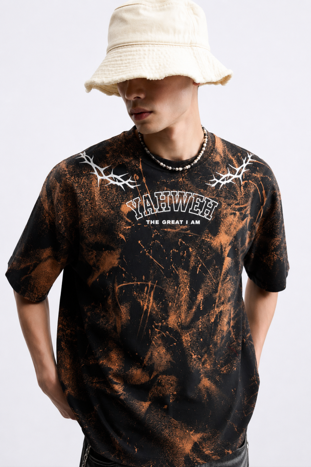 RYNAR Oversized Faith Over Fear Tee