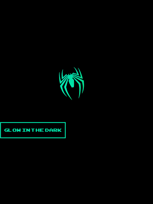 RYNAR Oversized Spider Man Glow Tee