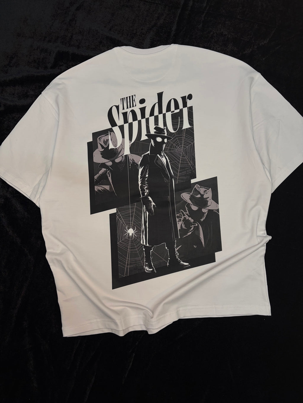 RYNAR Oversized Noir Web Tee