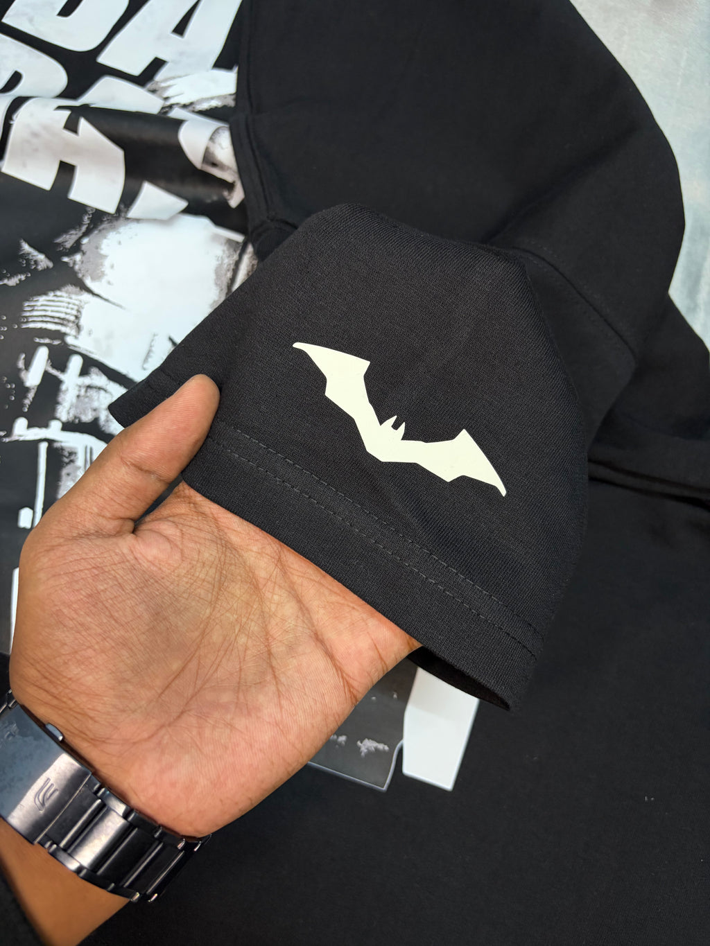 RYNAR Oversized Dark Knight Glow Tee