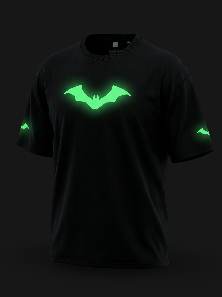 RYNAR Oversized Glow Bat Tee